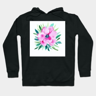 Watercolor Flower Hoodie